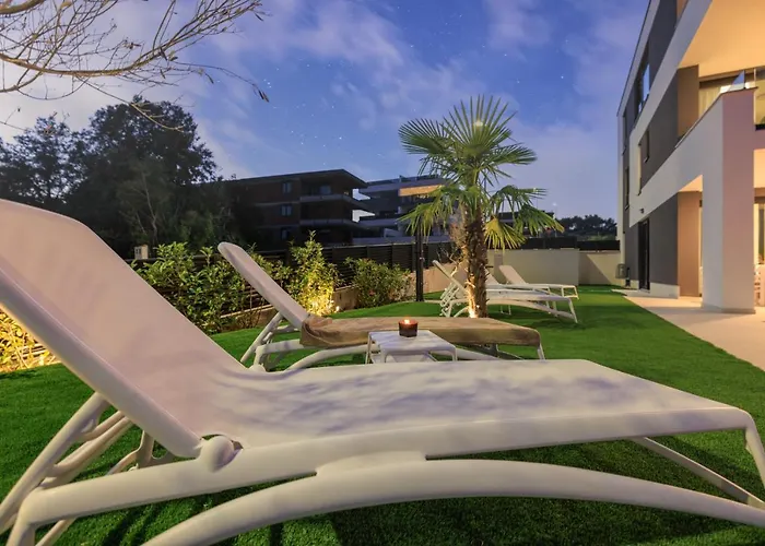 Deluxe With Heated Pool, Whirpool, Sea View Near Beautiful Iii - By Traveler Tourist Agency Krk Id 2402 * Krk Town