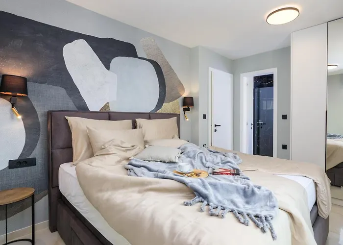 Deluxe With Heated Pool, Whirpool, Sea View Near Beautiful Iii - By Traveler Tourist Agency Krk Id 2402 *