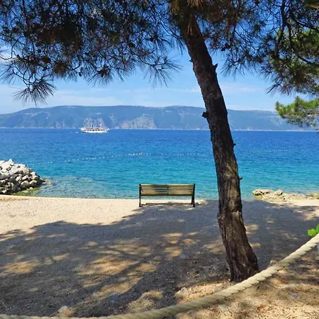 Deluxe With Heated Pool, Whirpool, Sea View Near Beautiful Iii - By Traveler Tourist Agency Krk Id 2402